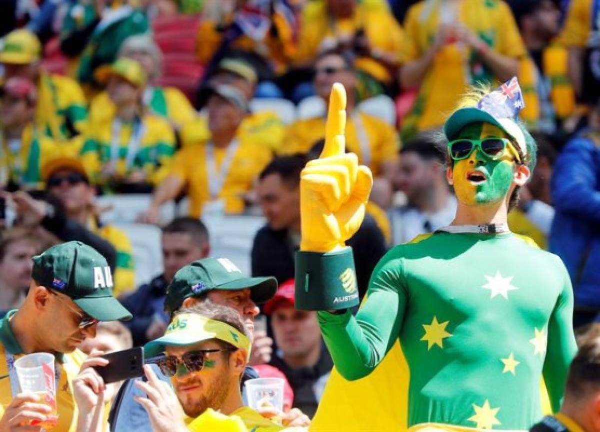 Las mejores imágenes del triunfo de Francia ante Australia en el Mundial de Rusia