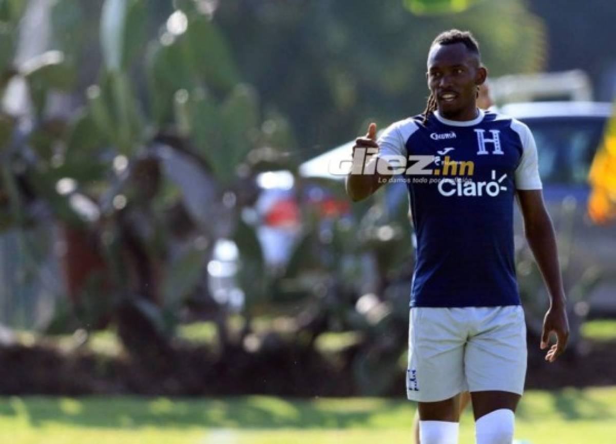 ¡Busitos y escondieron el 11! Las fotos del último entreno de Honduras antes de enfrentar a México