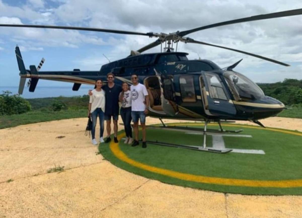 Sergio Ramos y Pilar Rubio disfrutan su luna de Miel en Costa Rica junto a Keylor Navas