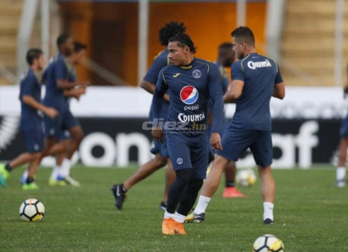 Con alegría y fe; así fue el último entrenamiento de Motagua previo a la final de Concacaf