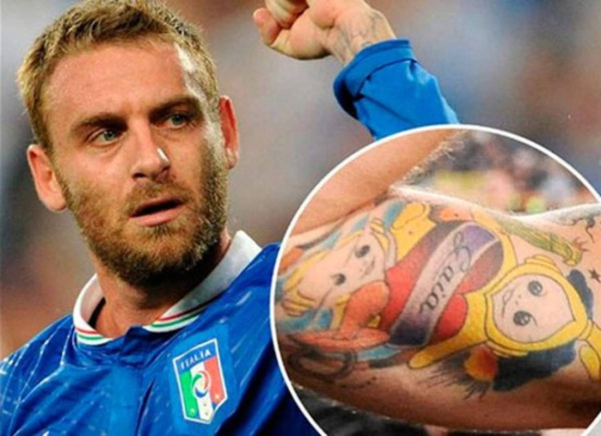 ¡Horribles! Los tatuajes más feos en el mundo del fútbol