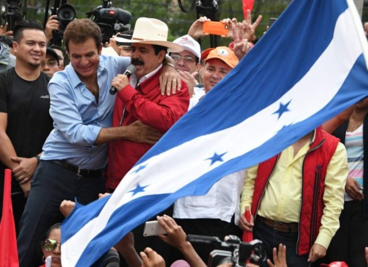 LOCURA: Así festejó Salvador Nasralla tras declararse como el próximo presidente de Honduras