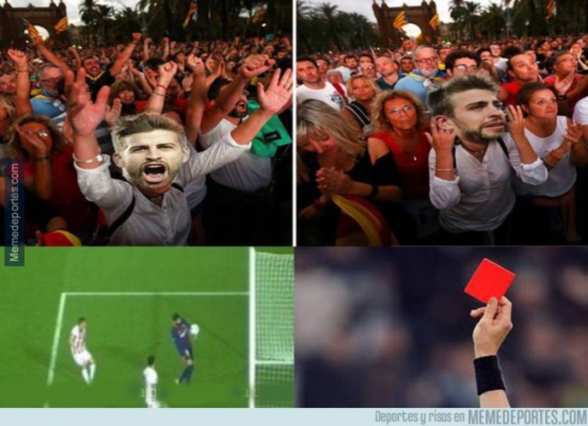 ¡Atacan a Piqué! Los imperdibles memes de la jornada de Champions League