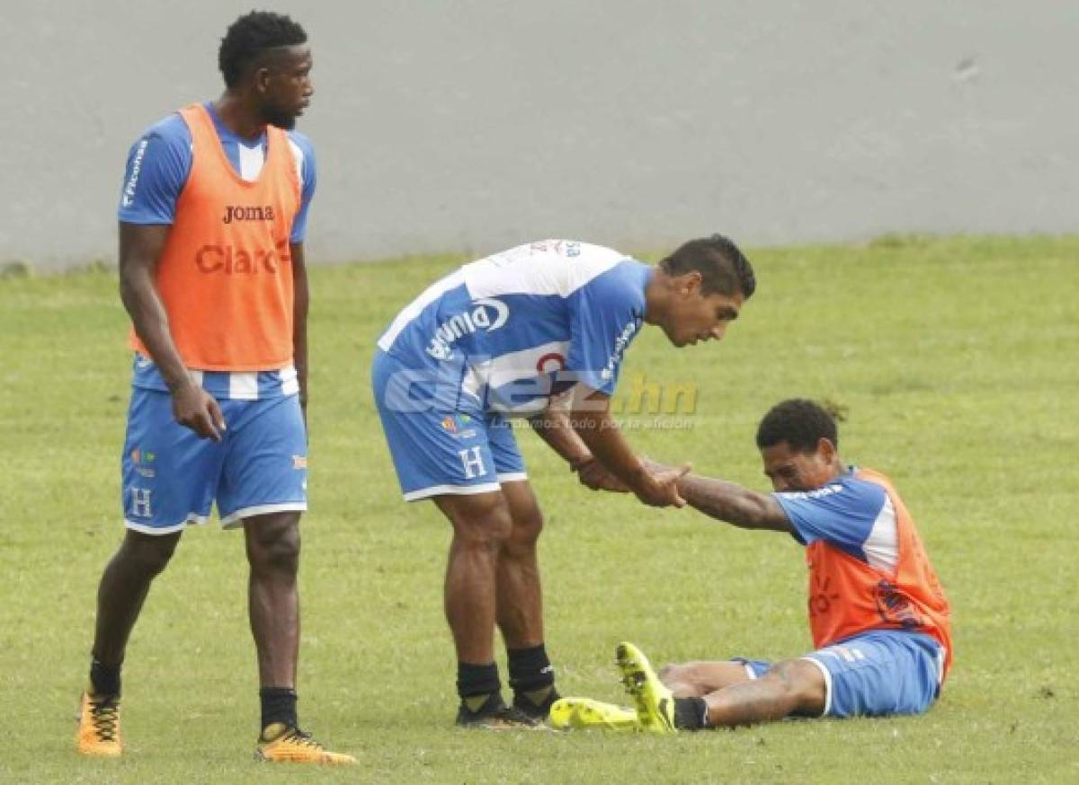 Las visitas sorpresas en el entreno completo de la Selección de Honduras