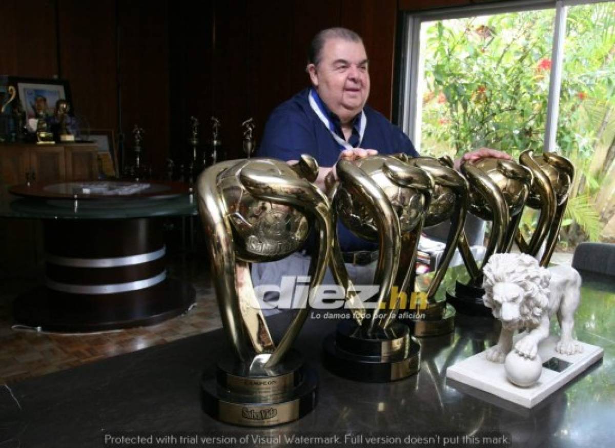 Rafael Ferrari, el presidente más laureado que tuvo Olimpia y el fútbol hondureño