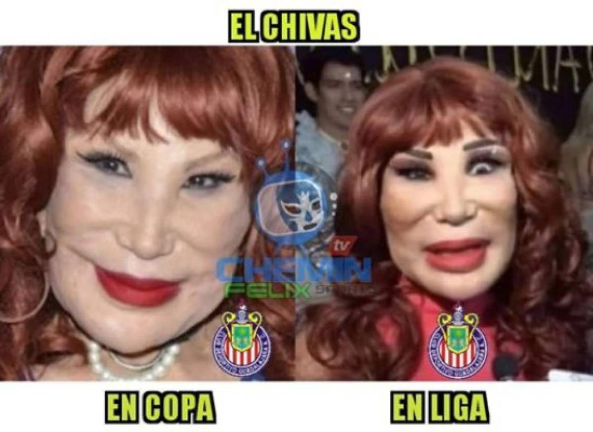 Los memes liquidan a las Chivas 'galácticas' por quedar fuera de la Copa MX ante Dorados