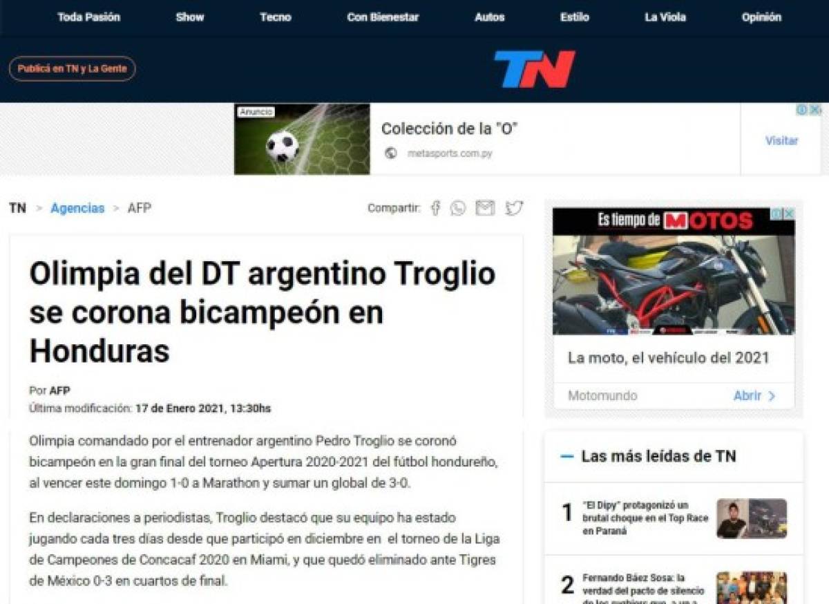 Olimpia traspasa fronteras tras la conquista del título 32 y destacan el bicampeonato de Pedro Troglio