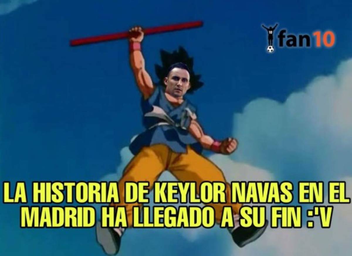 Crueles: Los tremendos memes del último día del mercado de fichajes con Keylor Navas de protagonista