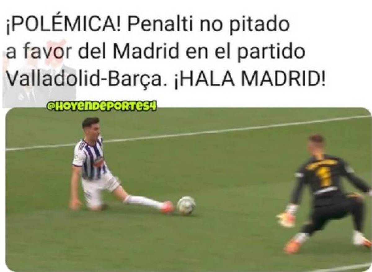 Los crueles memes contra el Barcelona pese al triunfo ante el Valladolid en la Liga de España