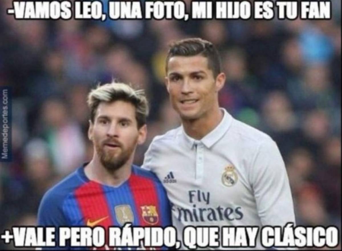 ¡Para morir de risa! Los memes del clásico Real Madrid-Barcelona más recordados