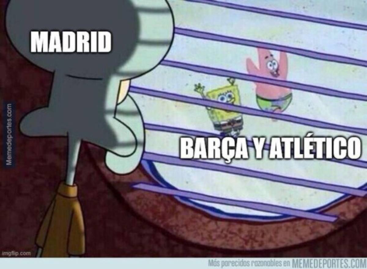 Los otros memes del título del Atlético donde hacen pedazos al Real Madrid y al Barcelona
