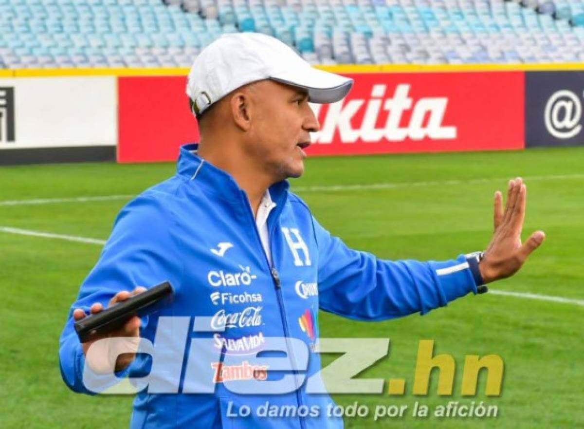En fotos: Entre espías y la furia de Pinto, así entrenó Honduras en el ANZ Stadium
