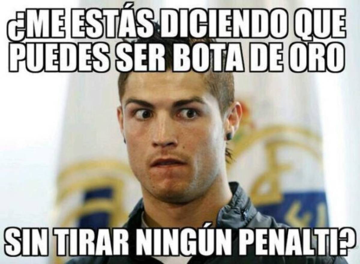 MEMES: Así se burlan de Cristiano Ronaldo tras ganar su cuarta Bota de Oro