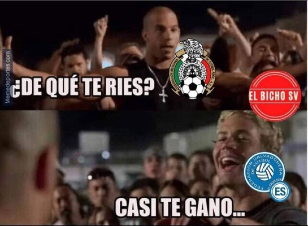 México ganó y clasificó sufriendo a cuartos de Copa Oro; los memes hacen pedazos a El Salvador