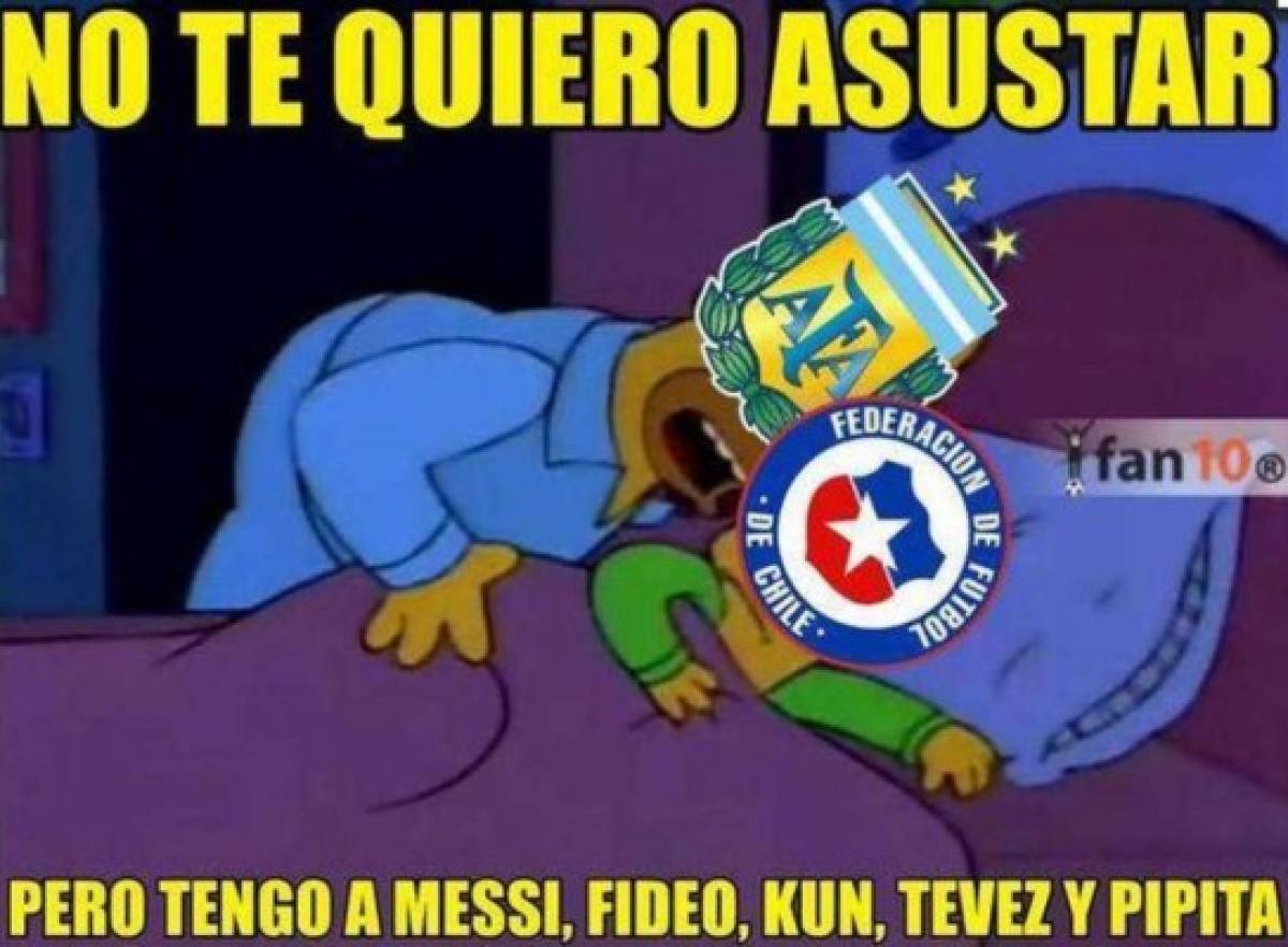 Los mejores memes previo a la final de la Copa América Centenario entre Argentina y Chile