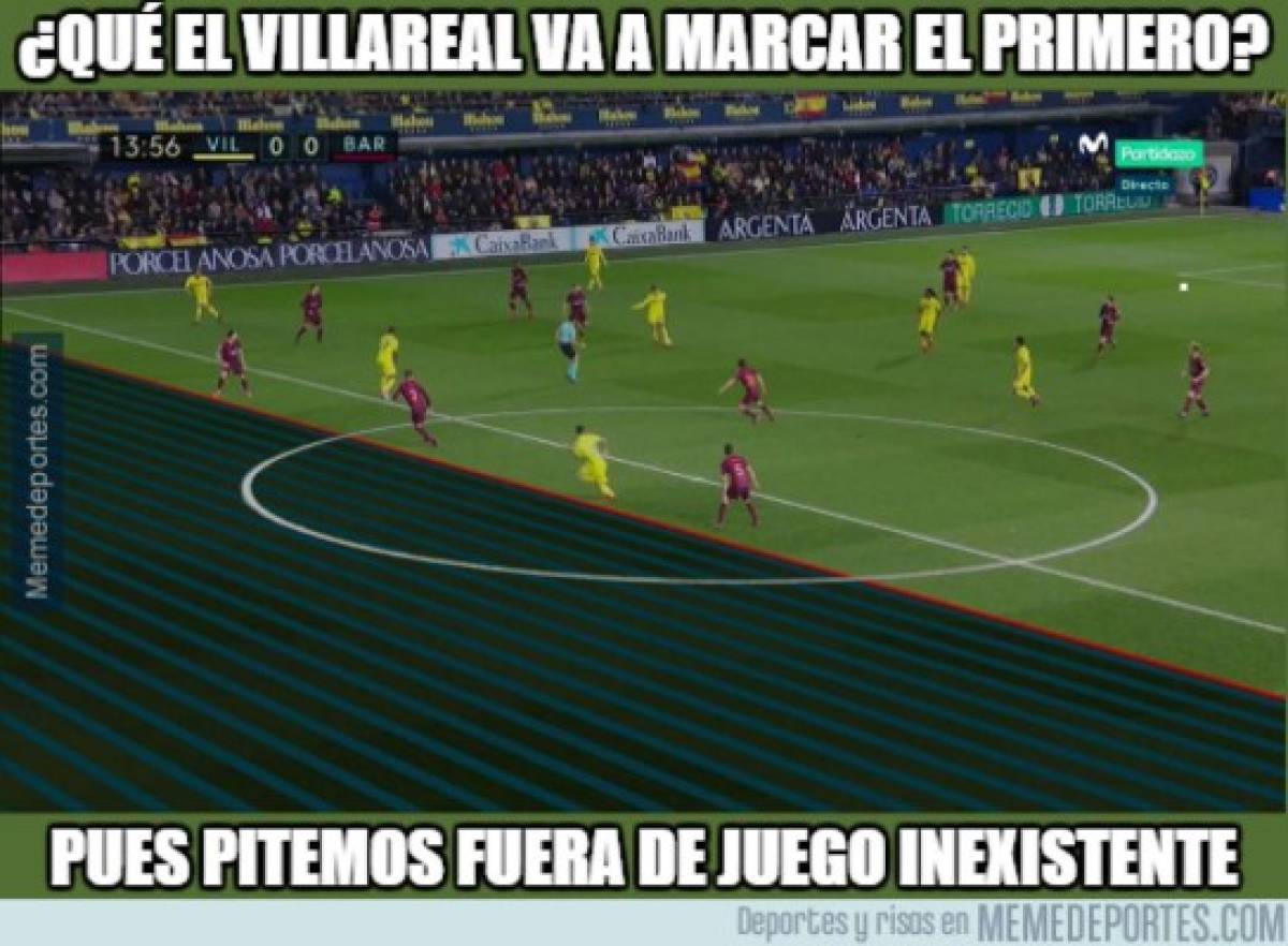 Los mejores memes que dejó el triunfo del Barça sobre el Villarreal