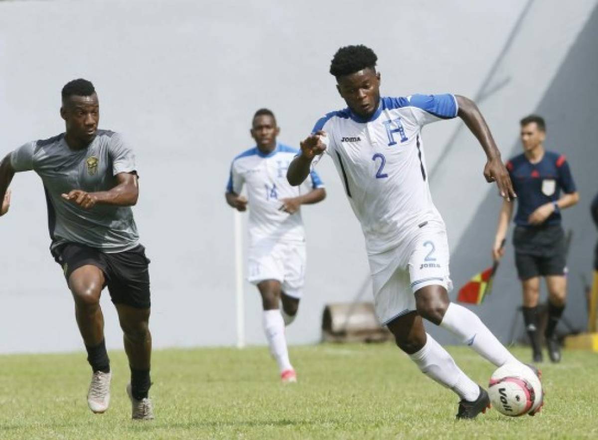 La Sub-20 de Honduras se sigue preparando antes del Mundial de Polonia y este miÃ©rcoles se midiÃ³ al Real EspaÃ±a que terminÃ³ imponiÃ©ndose 3-0.- Elison Rivas MejÃ­a