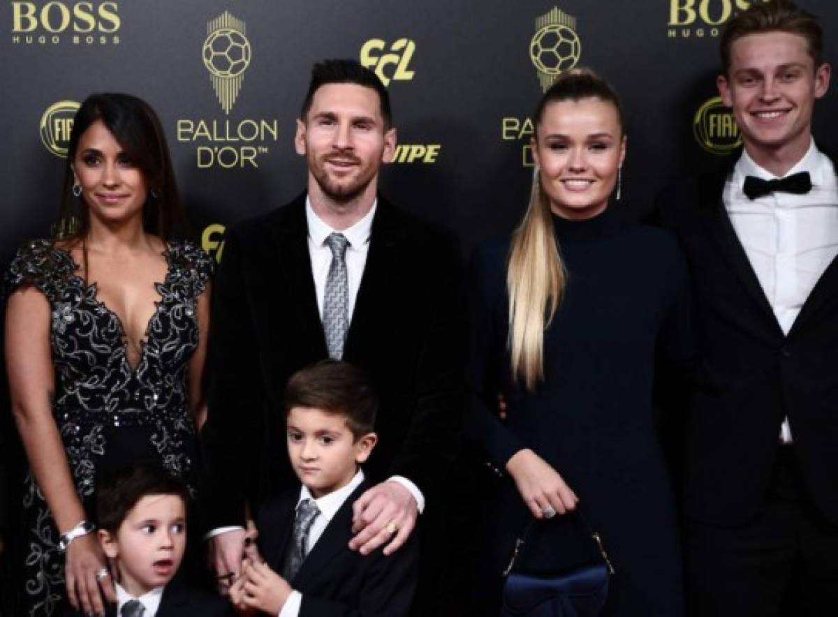 Antonella Roccuzzo deslumbra con su belleza en la gala del Balón de Oro 2019