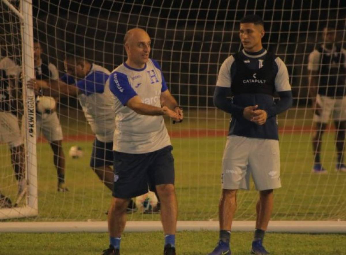 Galería: Así fue el entrenamiento de Honduras antes de enfrentar a Jamaica