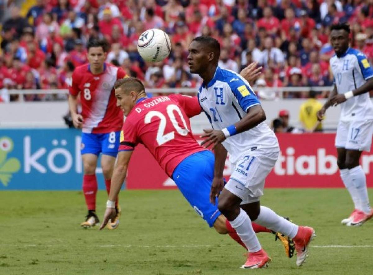 Los jugadores de Honduras con más participación en estas eliminatorias