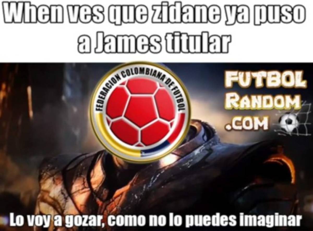 Los memes hacen pedazos al Real Madrid y James Rodríguez tras el amargo empate ante Valladolid
