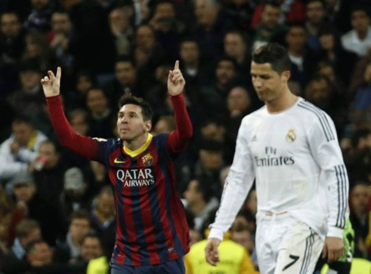 El duelo clásico del gol: Messi y Cristiano