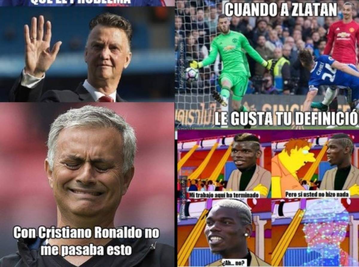 Trituran a Mourinho con memes por paliza del Chelsea