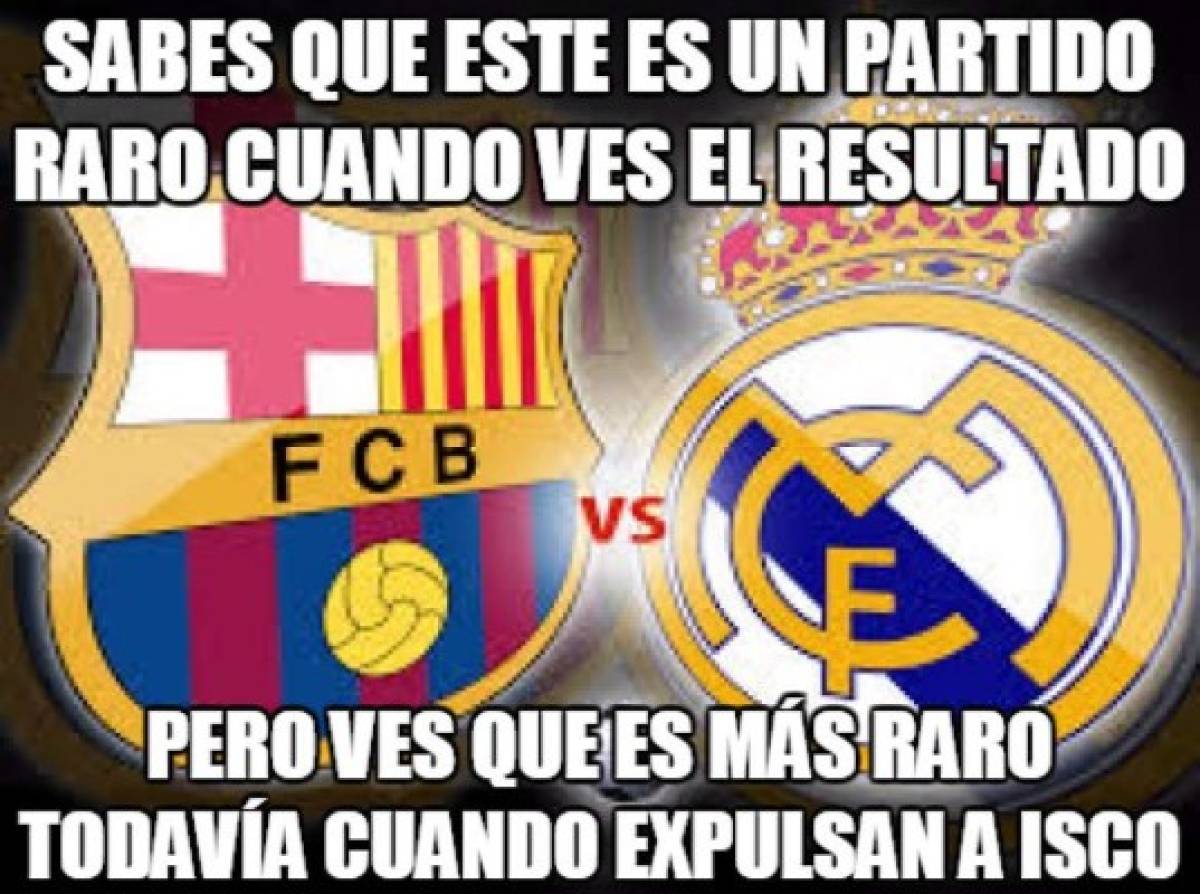 La derrota del Real Madrid ante Barcelona es víctima de memes en redes sociales
