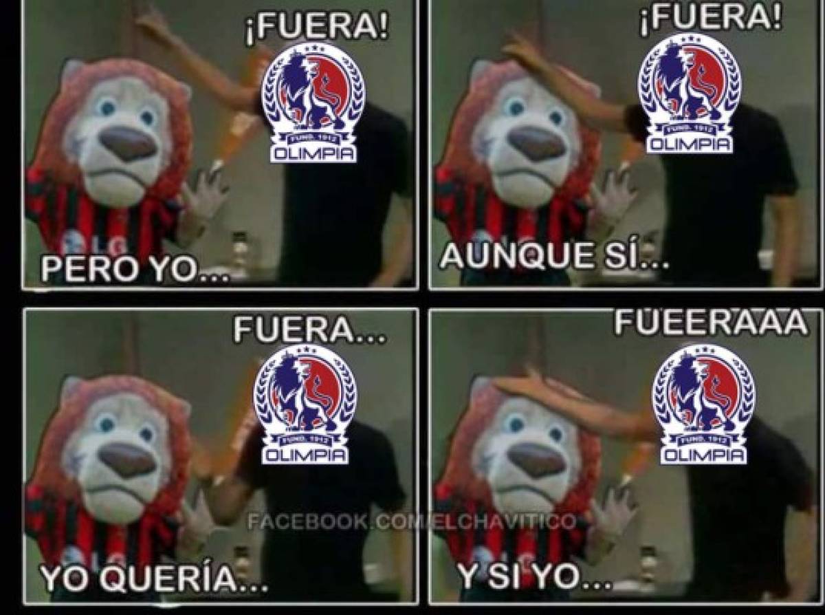 Olimpia elimina a Alajuelense y memes destrozan a Benito Floro