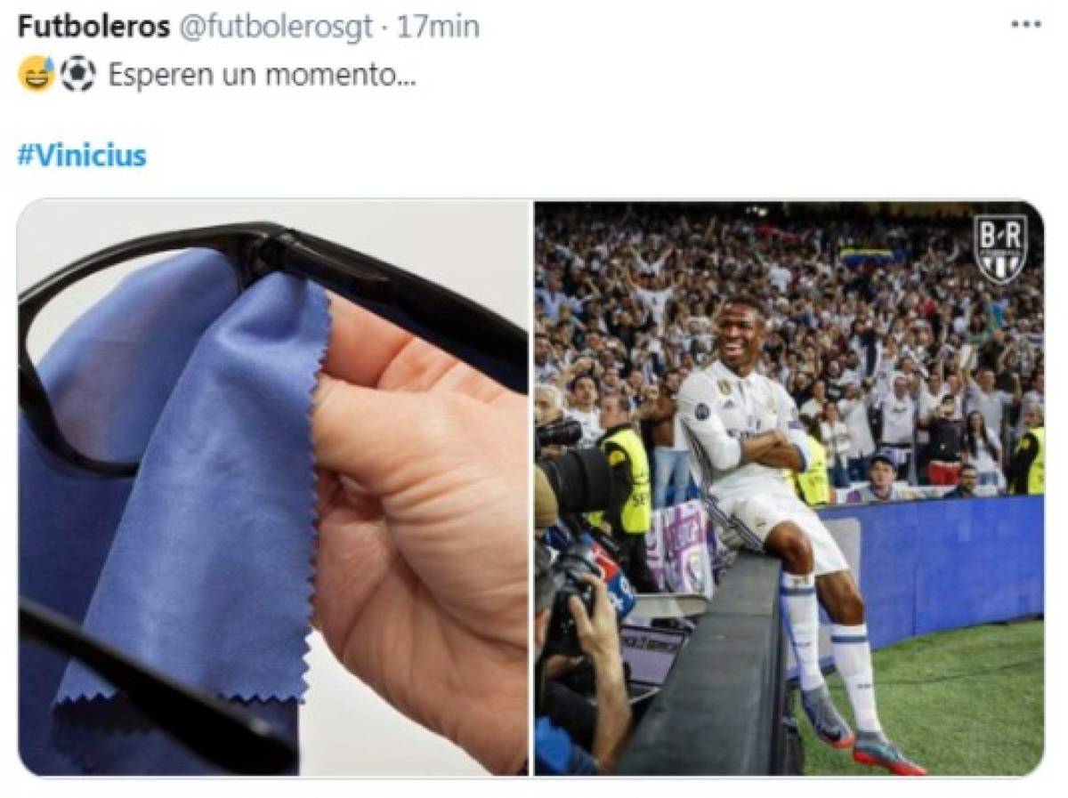 Vinícius incendia las redes: los memes del triunfo del Real Madrid ante Liverpool y se burlan del Barcelona