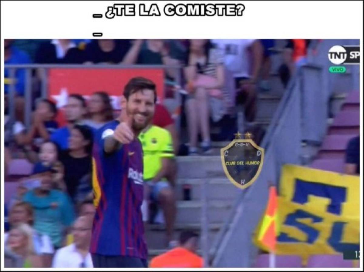 Messi, protagonista de los memes que dejó el Barcelona-Alavés