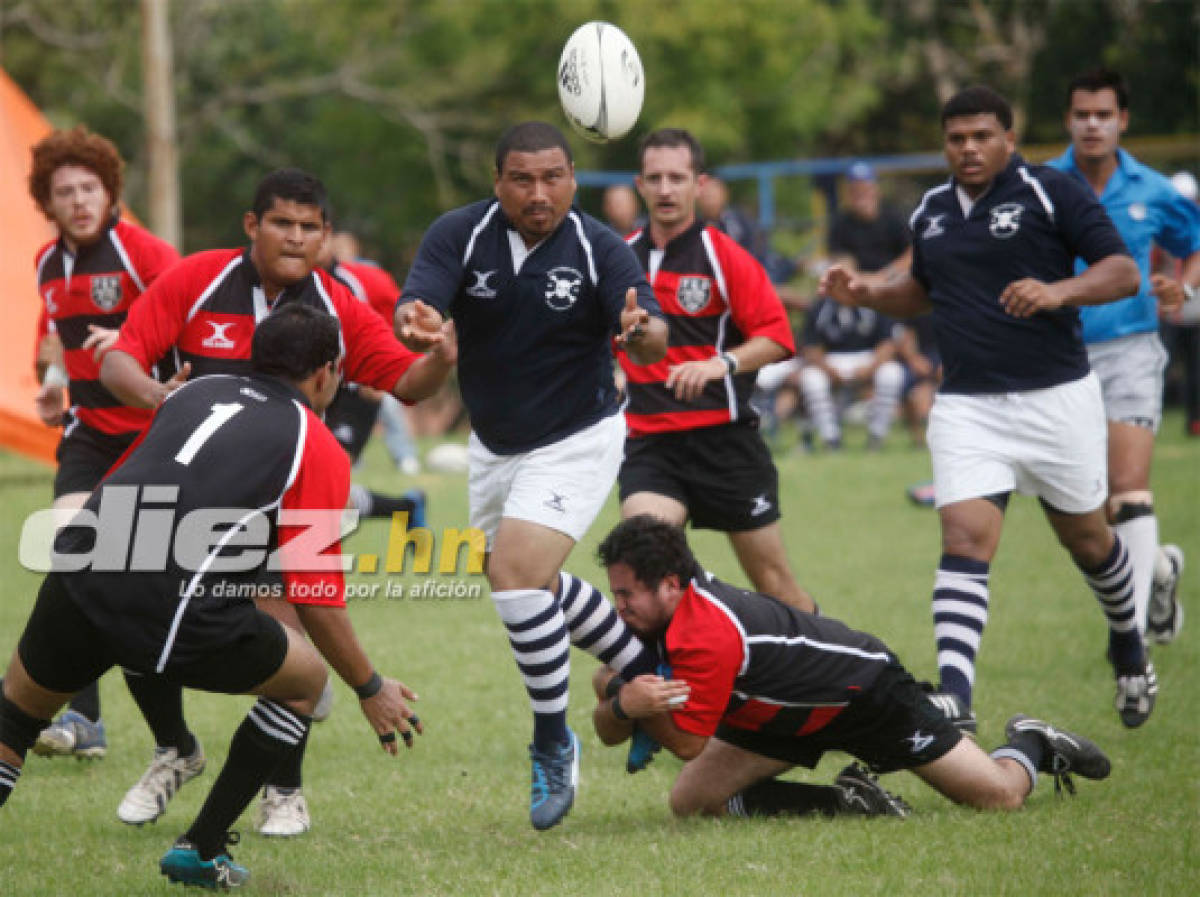 El rugby, un deporte que crece en Honduras