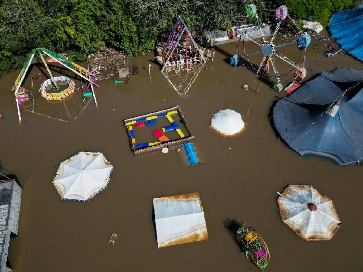 Impactantes imágenes en Brasil: así quedaron los estadios de Gremio e Inter tras inundaciones ¿Cuántos muertos hay?