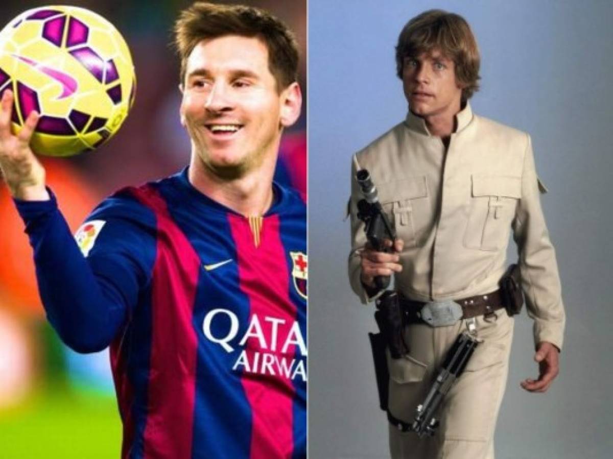 Estos son los futbolistas que bien pudieron actuar en Star Wars