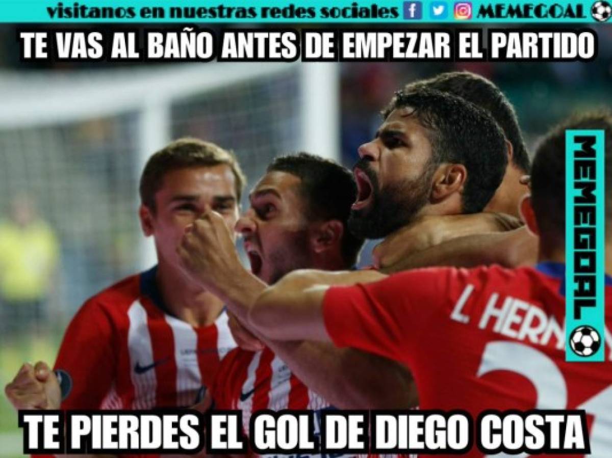 Memes: Hacen pedazos al Real Madrid tras perder en la Supercopa de Europa ante el Atlético