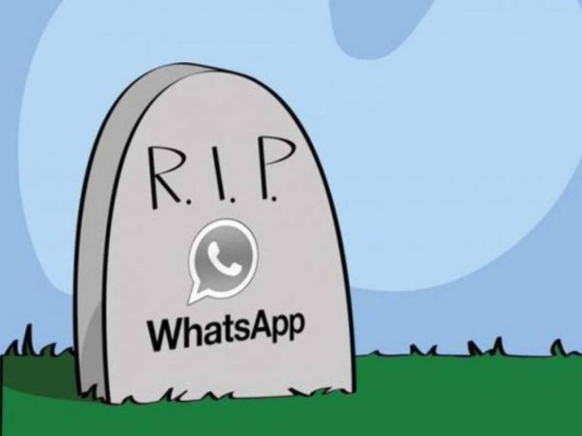 Redes sociales despiden el 2015 con burlas a Whatsapp por su caída