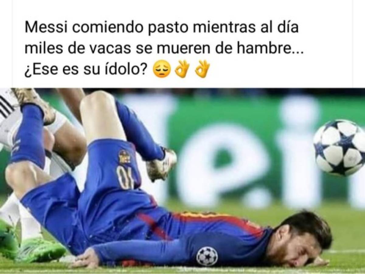 ¿Ese es tu ídolo? La nueva tendencia en memes que deja como víctimas a Cristiano Ronaldo y Messi  