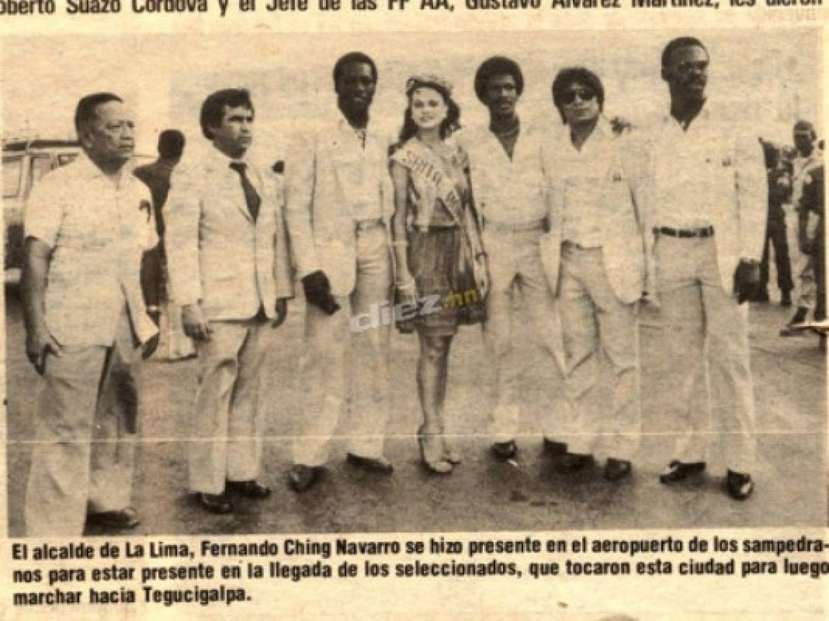 Publican foto inédita de seleccionados hondureños del 82 y otras imágenes que quizá no habías visto