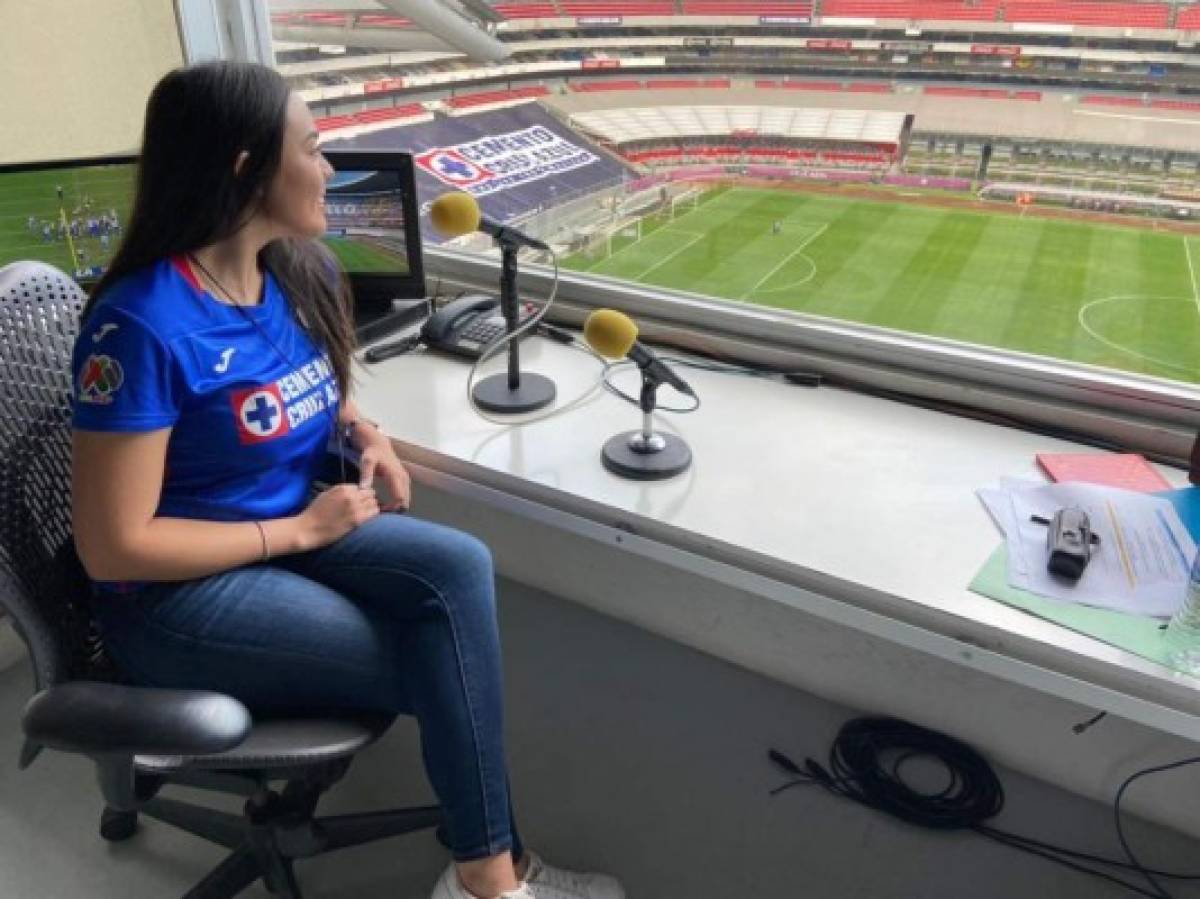 Liga MX: Así es Melissa Rivas, la guapa estudiante y nueva voz de Cruz Azul en el estadio Azteca