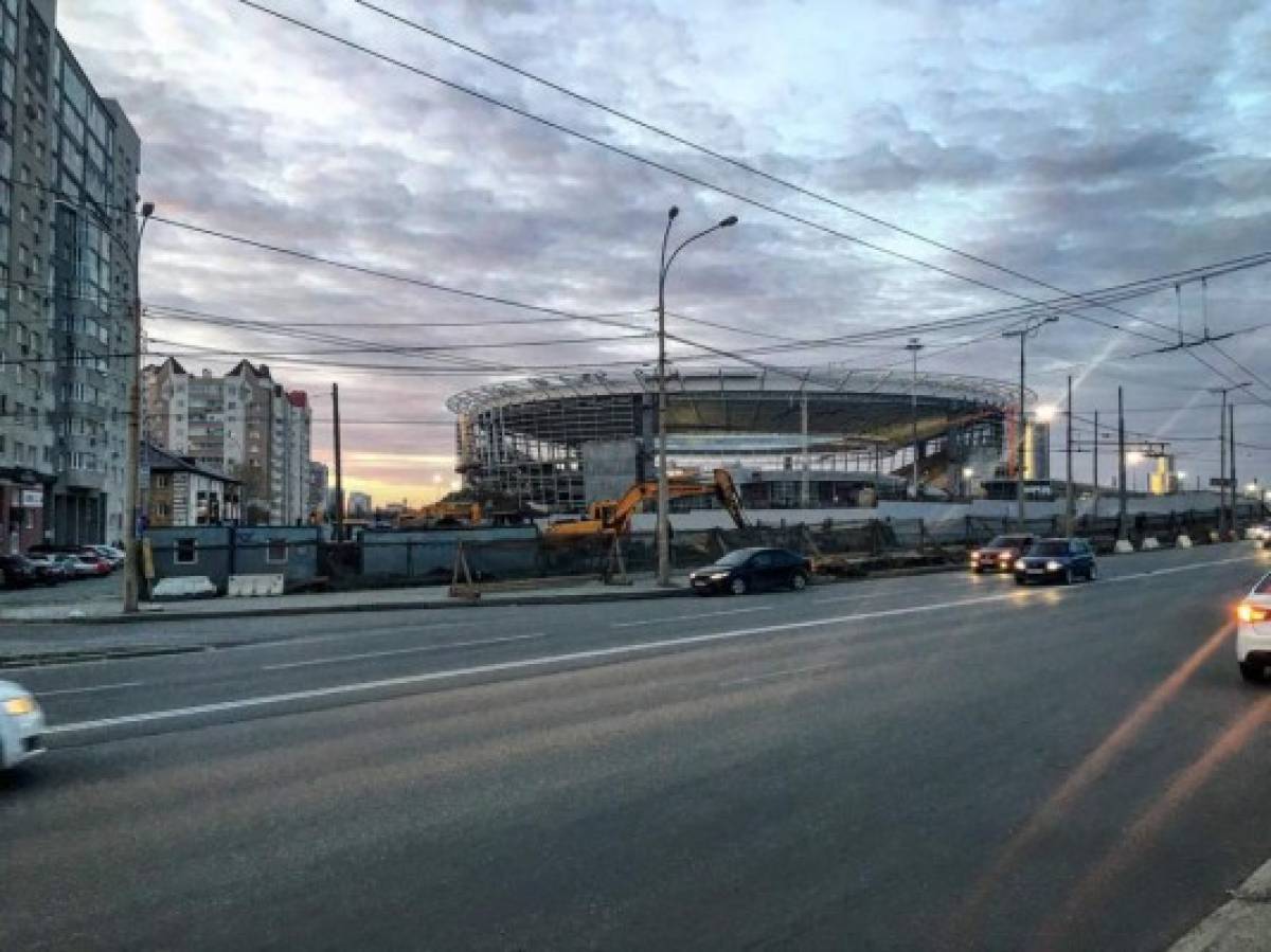 Ekaterimburg Arena, el estadio más raro del Mundial de Rusia 2018
