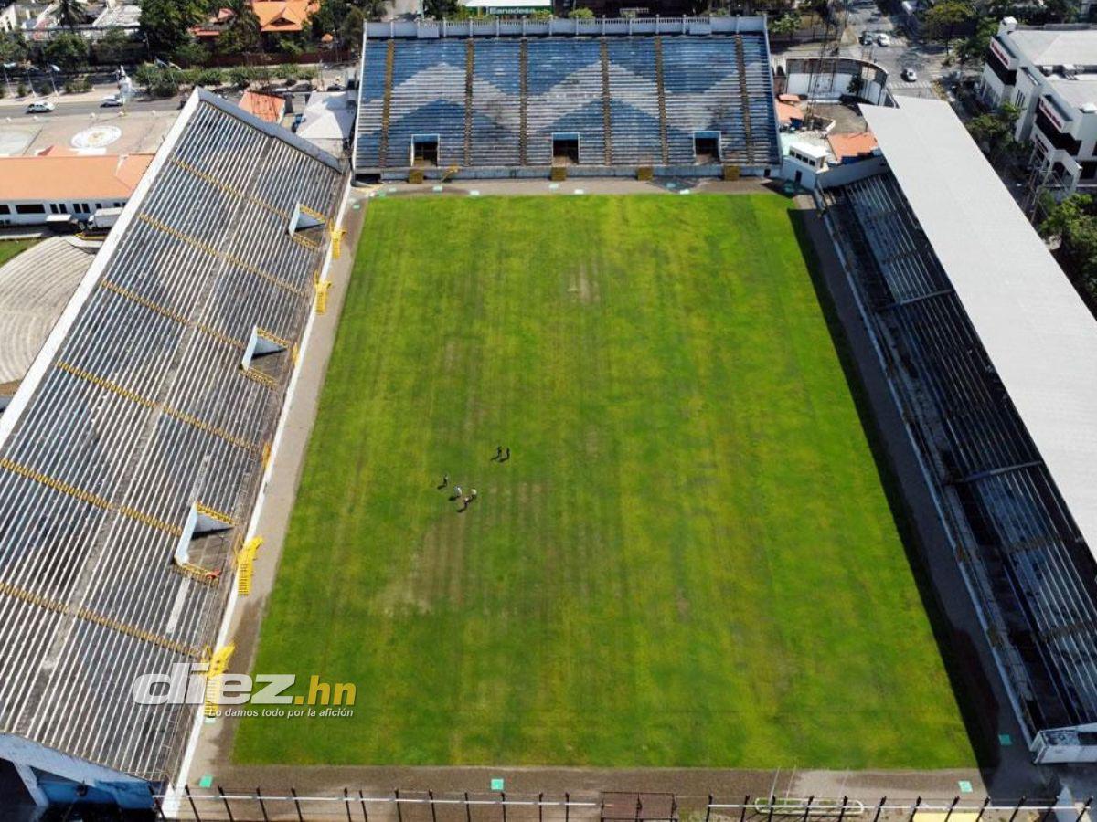 El estadio Morazán, recinto sampedrano, está descartado por la Fenafuth para el duelo ante Cuba.