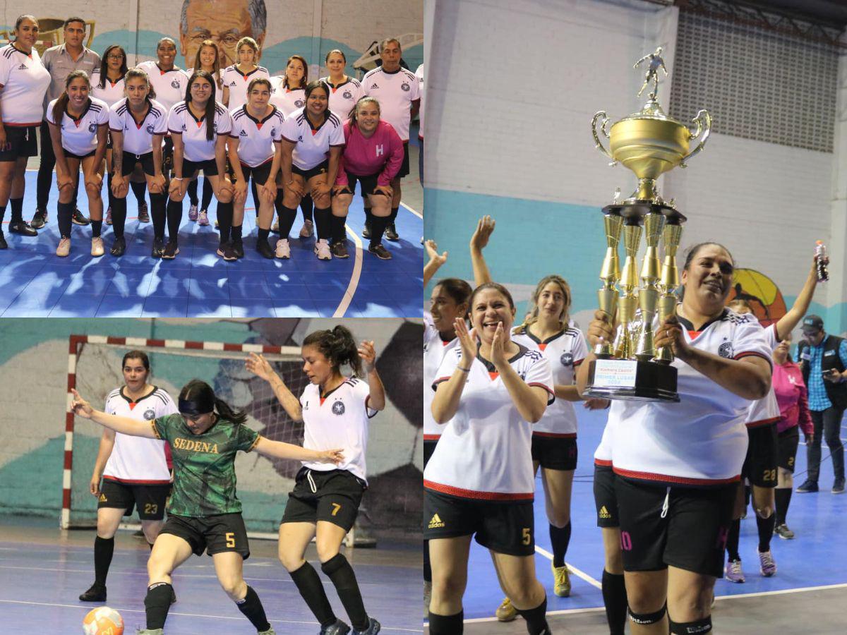 Condepor se corona campeón en el primer torneo institucional femenil de Fustal “Xiomara Castro”