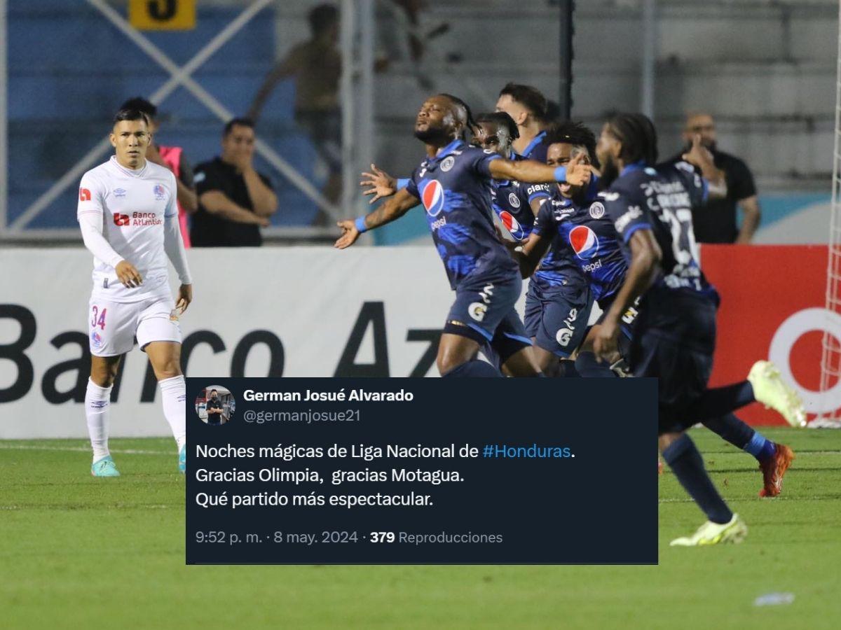 “Qué pu** locura de partido”: prensa deportiva tilda el 3-3 de Olimpia vs Motagua como “noche mágica”