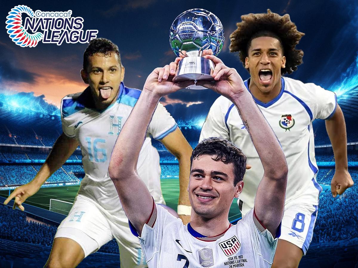 ¡Con tres futbolistas de la Selección de Honduras! Revelan el 11 ideal de la Nations League de Concacaf 23/24