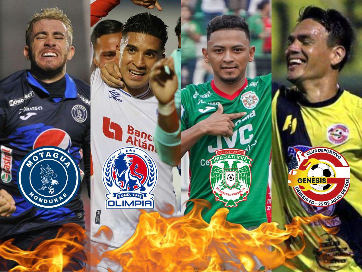 Así se jugarán las semifinales del Clausura de la Liga Nacional de Honduras; sedes, posibles fechas y formato