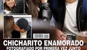La revista Hola de México ha revelado el amorío entre la periodista de Real Madrid TV, Lucía Villalón y el futbolista Javier 'Chicharito' Hernández.