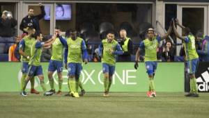 Seattle Sounder barrió la equipo tejano en el campeonato de la conferencia del Oeste de la MLS.