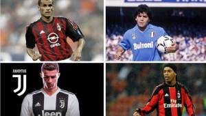 Muchos cracks se vieron seducidos por el fútbol italiano, repasamos los más importantes. Cristiano Ronaldo se une a la lista.
