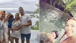 Keylor Navas disfruta con su familia en las aguas termales y playas de Costa Rica tras la gran temporada con el Real Madrid (Fotos: Redes Andrea Salas)