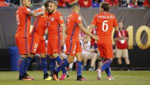 Chile avanzó a los cuartos de final de la Copa América tras vencer a Panamá 4-2. (EFE)